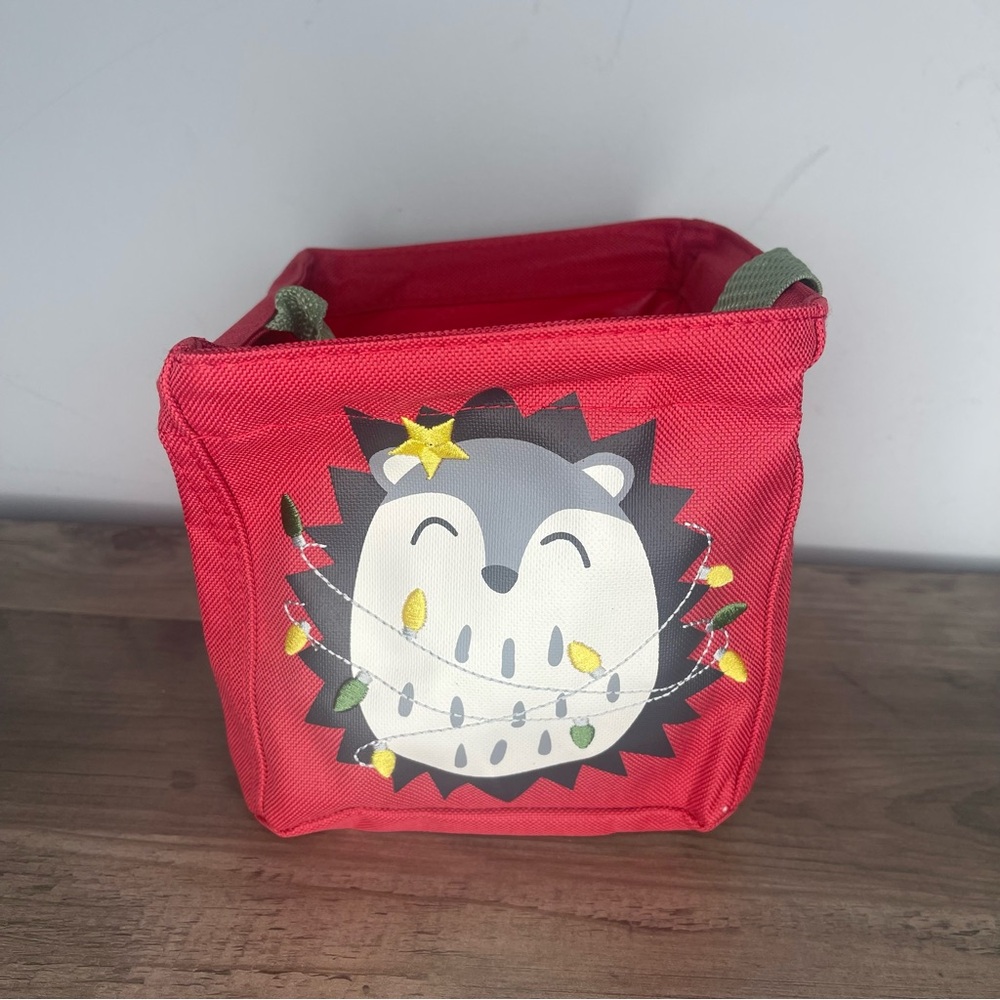 New thirty-one 31 porcupine‎ Christmas caddy tote